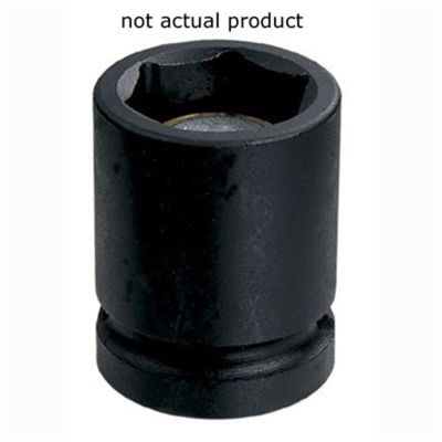 GRE1012RG image(0) - Grey Pneumatic 3/8" Drive x 3/8" Magnetic Standard Socket