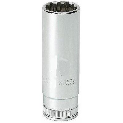 KDT80526 image(0) - GearWrench 3/8 Inch Drive 12 Point Deep Metric Socket 12mm