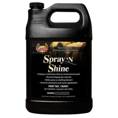 PES130901 image(0) - Presta Spray 'N Shine 130901 Wax, 1 gal Can, Pink