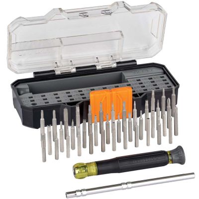 KLE32717 image(0) - Klein Tools All-in-1 Precision Screwdriver Set with Case