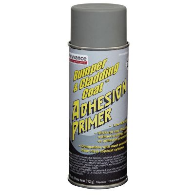 URE3612-A image(0) - Urethane Supply Co. Polyvance Bumper & Cladding Coat 3612-A Low VOC Adhesion Primer, 11 oz Aerosol Can, Dark Gray, Liquid