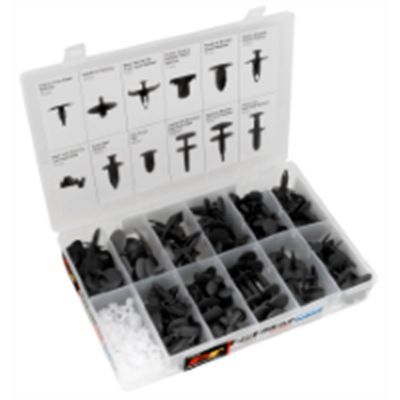 WLMW5241 image(0) - Wilmar Corp. / Performance Tool 415 Piece Ford Trim Clip Assortment