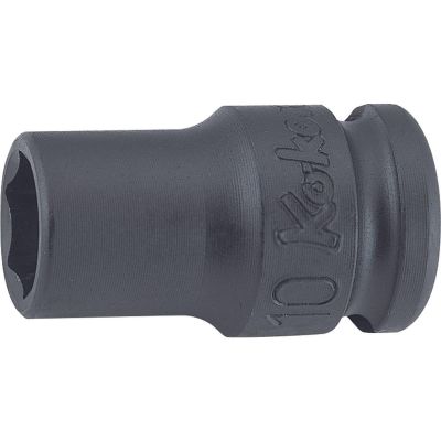 KKN13401M-13 image(0) - Ko-ken USA 13401M-13 3/8 Sq. Dr. Socket 13mm 6 point Length 32mm Thin walled