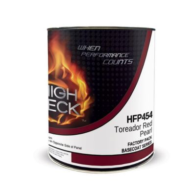 HITHFP454-4 image(0) - High Teck Products HFP454-4 Series HFP National Rule Urethane Basecoat, 1 qt, Torredor Red, 6.8 lb/gal VOC