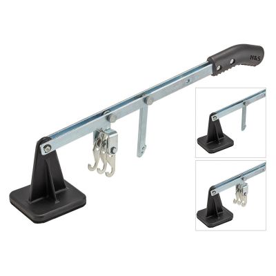 HSA7600-01 image(0) - H&S AutoShot UNI-7600-01 Dent Pull Lever Tool 18-inch with 3-Finger Claw and Single Stud Extension