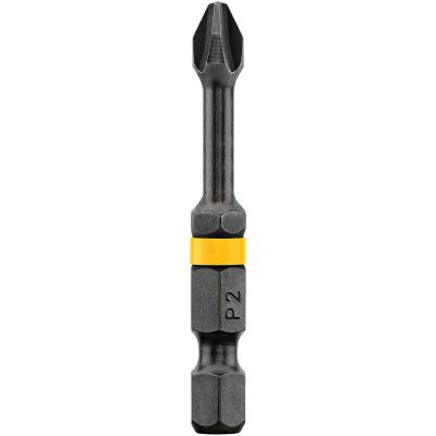 DWTDWA2PH3IRB image(0) - DEWALT 2-Inch Phillips Number-3 Impact Ready Flextorq Bits, 50-Pack