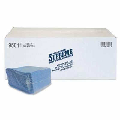 MDI95011 image(0) - MDI Pro-Series Super Rag 95011 Optimum Performance 1/4 Fold Supreme Towel, 500, 13 in L x 12 in W, Spunlace