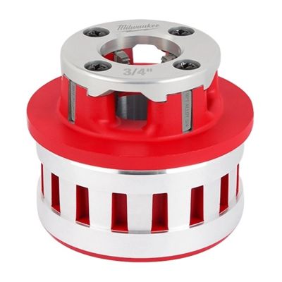 MLW48-36-1001 image(0) - Milwaukee Tool Milwaukee&reg; 1/2 Inch ALLOY NPT Portable Pipe Threading Forged Aluminum Die Head