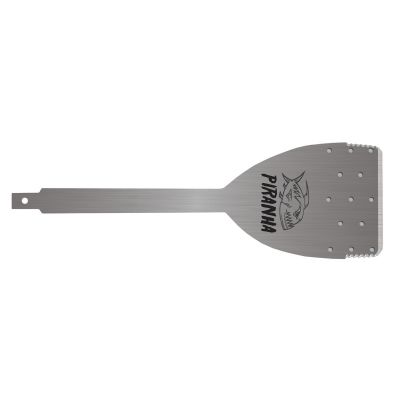 EQLPHB174 image(0) - Equalizer Industries The Equalizer&reg; Piranha&trade; blade uses the samecutting technology as the original HydroBlade&trade;but also incorporates serration on a portion ofeach side of the blade, making cutting from leftto right and 