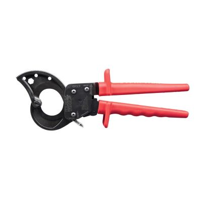 KLE63050EINS image(0) - Klein Tools Electricians Cable Cutter, Insulated