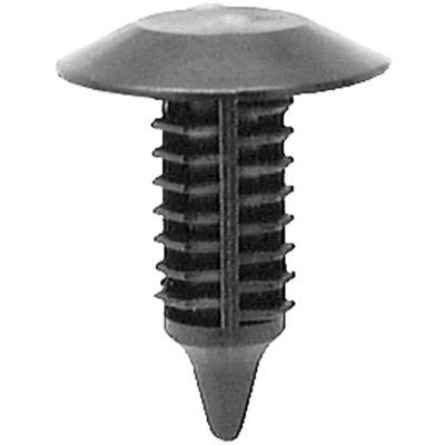 AVC16818 image(0) - AUVECO 16818 Single Head Type 1 Trim Panel Retainer, 3/4 in Dia Bottom Head, Nylon, Black
