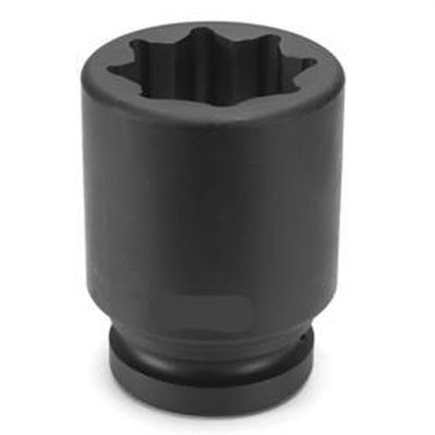 GRE4556SD image(0) - Grey Pneumatic 1" Drive x 1-3/4" Deep - 8 Point Socket