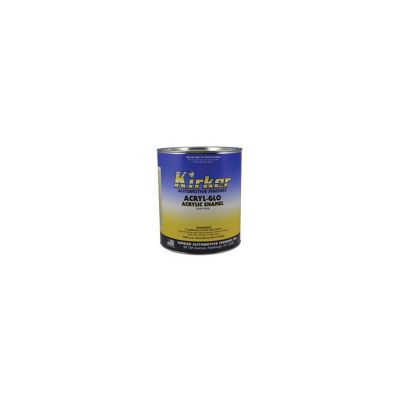 KIRKS70330-1 image(0) - Kirker Paints KS70330-1 Single-Stage Acrylic Enamel Topcoat, 1 gal, Super Jet Black, 36 hr Curing