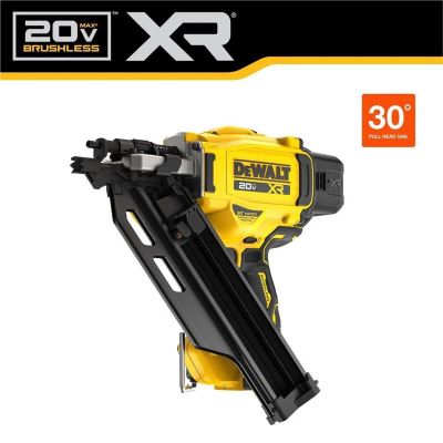 DWTDCN930B image(0) - DeWalt 20V MAX* XR Brushless 30&deg; Paper Collated Framing Nailer (Tool Only)