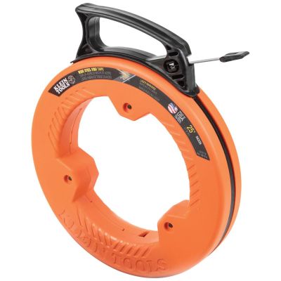 KLE56333 image(0) - Klein Tools Steel Fish Tape, 1/8-Inch x 120-Foot