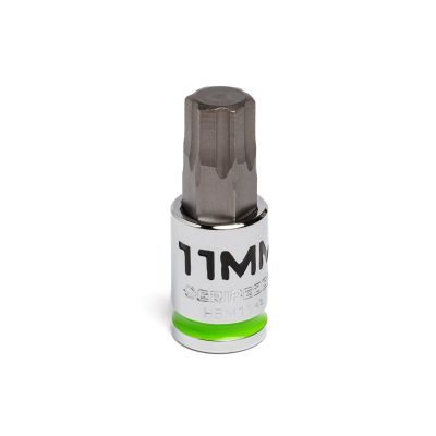 GETHBM11 image(0) - Grip Edge Tools 11mm 3/8" Dr short RPT Hex bit socket