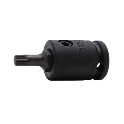 KKN13134X-52-M14 image(0) - Ko-ken USA 13134X.52-M14 3/8 Sq. Dr. Bit Socket XZN M14 Triple Square Length 52mm