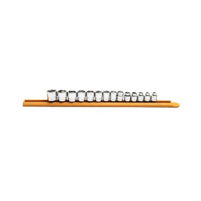 KDT81396 image(0) - GearWrench 14 Piece 3/8 Inch Drive 6 Point Stubby Socket Set Metric