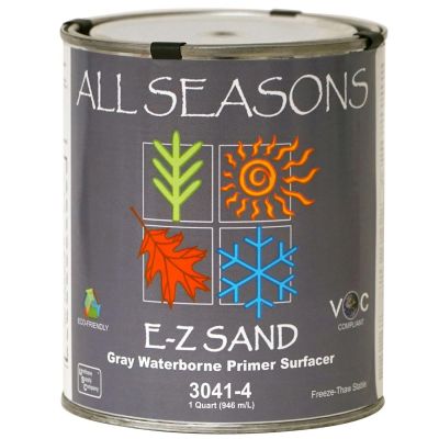URE3041-4 image(0) - Urethane Supply Co. Polyvance All Seasons 3041-4 E-Z Sand Waterborne Primer, 1 qt Can, Light Gray, 61 g/L