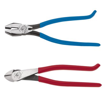 KLE94508 image(0) - Klein Tools Ironworker's Pliers 2-Piece Kit