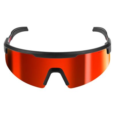 MLW48-73-2500 image(0) - Milwaukee Tool Wrap Around Safety Glasses - Red Mirrored Anti-Scratch Lenses