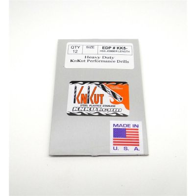 KNKKK5-7-64-12PK image(0) - KnKut 12 Piece Pack - KnKut 7/64 Fractional Jobber Length Drill Bit