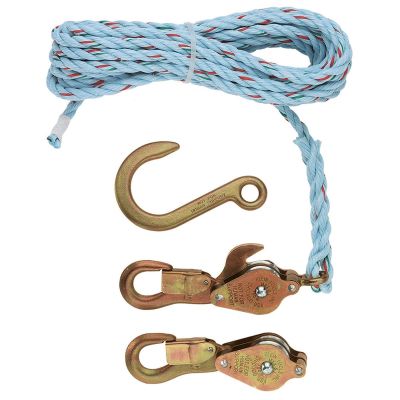 KLE180230SR image(0) - Klein Tools Block and Tackle Spliced to Cat. No. 268 Block