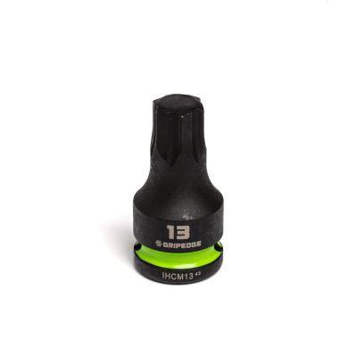 GETIHCM13 image(0) - Grip Edge Tools 13mm 1/2" Dr short Impact RPT Hex bit socket