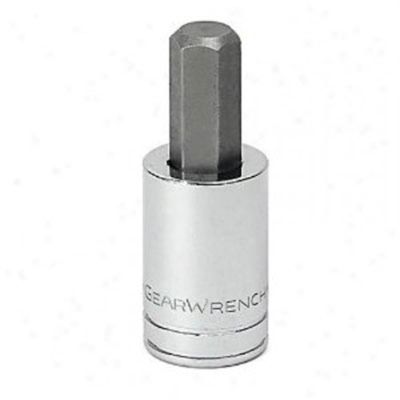 KDT80413 image(0) - GearWrench 3/8 Inch Drive Hex Bit SAE Socket 7/64 Inch