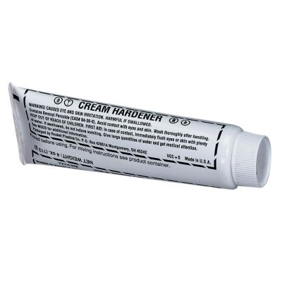 FIB354 image(0) - Fibre glass Evercoat 100354 Quick Hardening Cream Hardener, 2.75 oz Tube, Blue, Paste