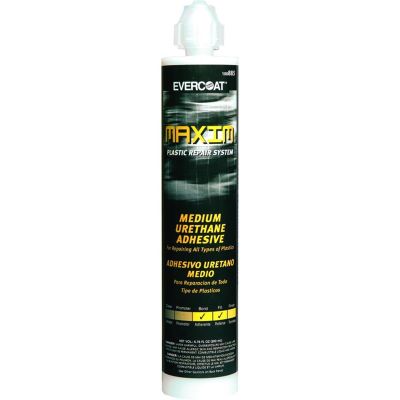 FIB885 image(0) - Fibre glass Evercoat MAXIM 100885 Medium Fast Urethane Adhesive, 250 mL Bottle, Beige, Liquid, 3 hr Curing