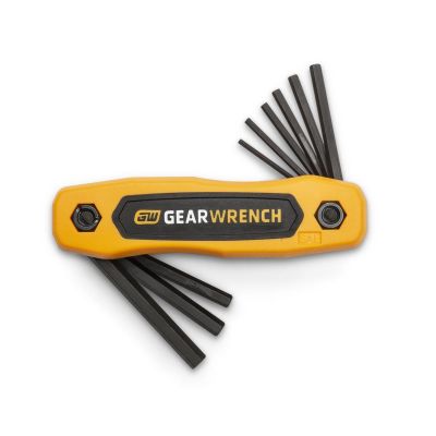 KDT83509 image(0) - GearWrench 9 Piece SAE Folding Hex Key Set