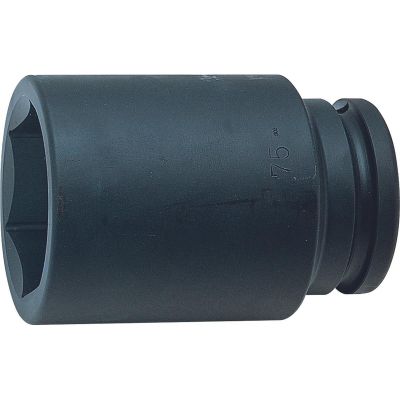 KKN17300A-2-11-16 image(0) - Ko-ken USA 17300A-2.11/16 1.1/2 Sq. Dr. Socket 2.11/16 6 point Length 145mm