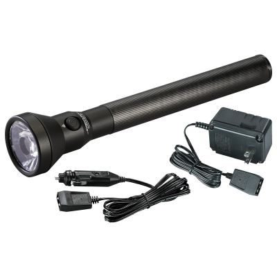 STL77553 image(0) - Streamlight UltraStinger LED - 120V/100V AC - 2 Holders Steady Charger - Black