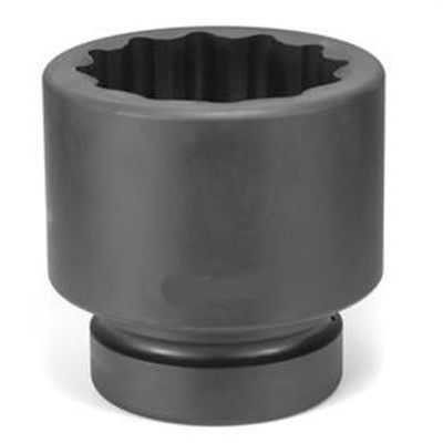 GRE7492R image(0) - Grey Pneumatic 2-1/2" Drive x 6" Standard - 12 Point Socket