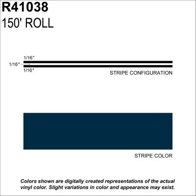 SHR41038 image(0) - SHARPLINE CONVERTING INC MS, 3/16" X 150'; Dark Blue