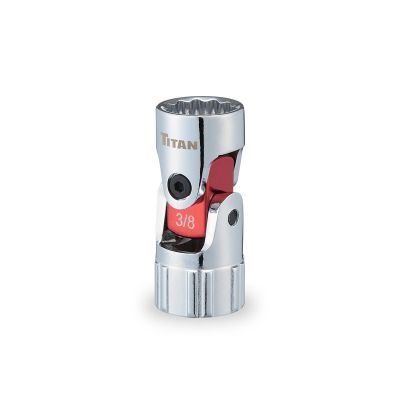 TIT66868 image(0) - Titan 1/4 in. Drive AutoFlex&trade; 3/8 in. Socket