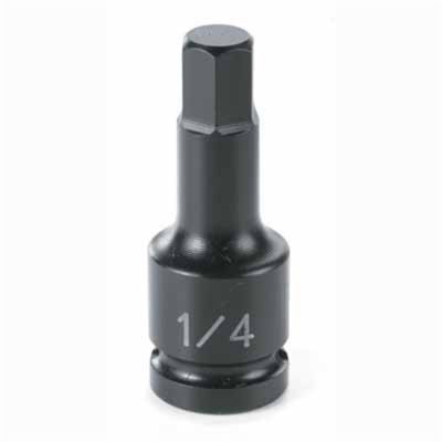 GRE9904M image(0) - Grey Pneumatic 1/4" Drive x 4mm Hex Driver