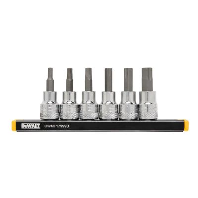 DWTDWMT17000 image(0) - DeWalt 3/8 inch Drive SAE Hex Bit Socket Set