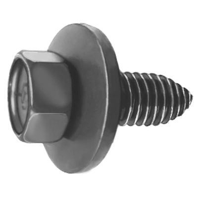 AVCAP11109 image(0) - AUVECO AP11109 Hex Head Sems CA Point Body Bolt, 3/8 in - 16 TPI x 1 in L, Phosphate