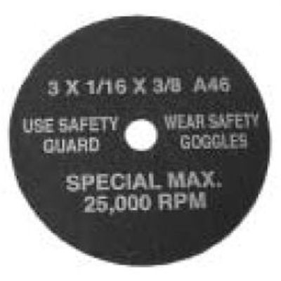 SGT94930 image(0) - SG Tool Aid Cut-Off Wheels 3" x 1/32" x 3/8" Hole-100 Per Box