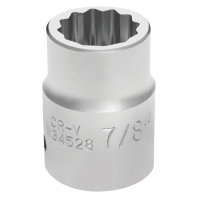 WLMW34528 image(0) - Wilmar Corp. / Performance Tool 3/4" Drive 7/8" 12pt Socket