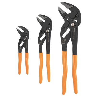 KLED53103KIT image(0) - Klein Tools Compact Plier Wrench Set, 3-Piece