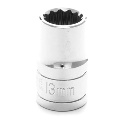WLMW32813 image(0) - Wilmar Corp. / Performance Tool 1/2" Drive 13mm 12pt Socket