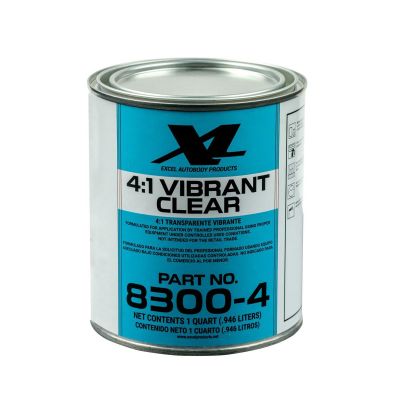 XLB8300-4 image(0) - Excel Auto Body Products 4:1 VIBRANT CLEAR