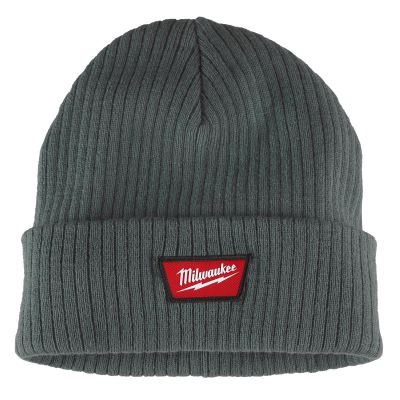 MLWM750E image(0) - Milwaukee Tool Rib-Knit Cuffed Beanie - Green