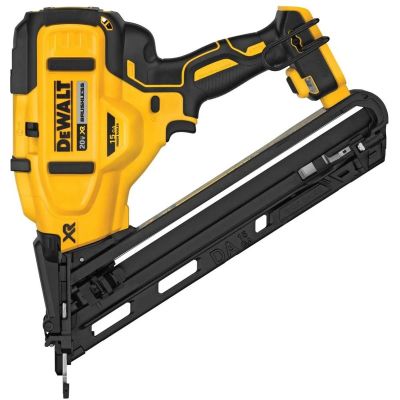 DWTDCN650B image(0) - DeWalt 20V MAX* XR Cordless 15 Gauge Angeled Finish Nailer (Tool Only)