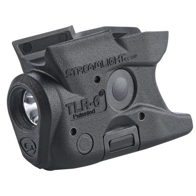 STL69283 image(0) - Streamlight TLR-6 (M&P Shield&trade;) Without Laser - Includes (2) CR 1/3N Lithium Batteries - Box - Black