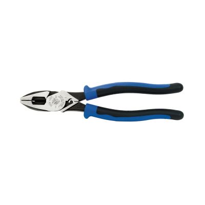 KLEJ2000-9NECRTP image(0) - Klein Tools Lineman's Pliers, Fish Tape Pull/Crimping, 9-Inch