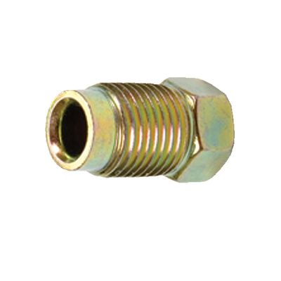 SRRBR205 image(0) - S.U.R.&R. M10 x 1.0 Gold Inverted Flare Nut - 4 Piece